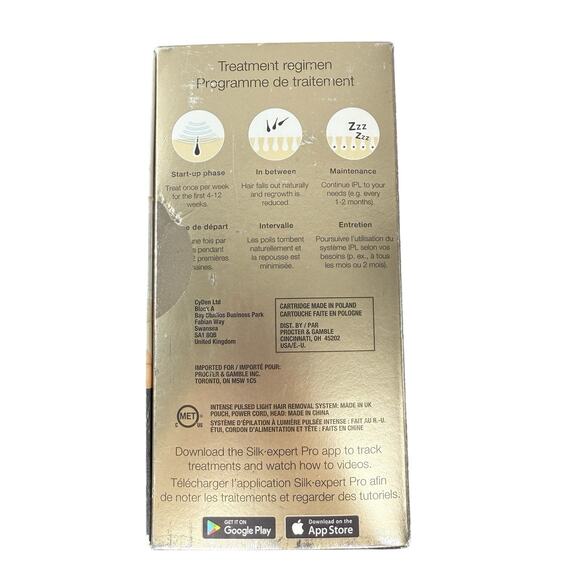 Braun Silk Expert Pro 5 ILP Hair Removal System PL5137 NEW OPEN BOX UNUSED - Picture 5 of 13